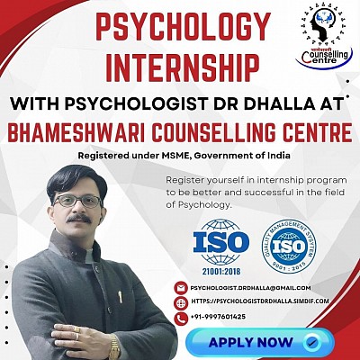 Internship in Psychology Dehradun